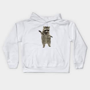 Dancing trash panda Kids Hoodie